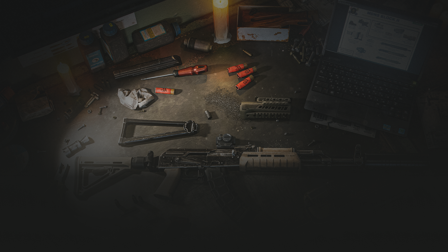 Manual de Escape from Tarkov · Loot, Flea e Combate